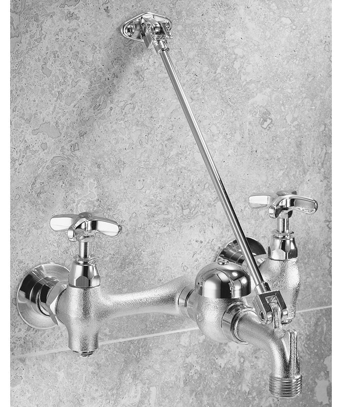 28T9 Delta 28T Series Wall Mount Garage Faucet with Vacuum Breaker